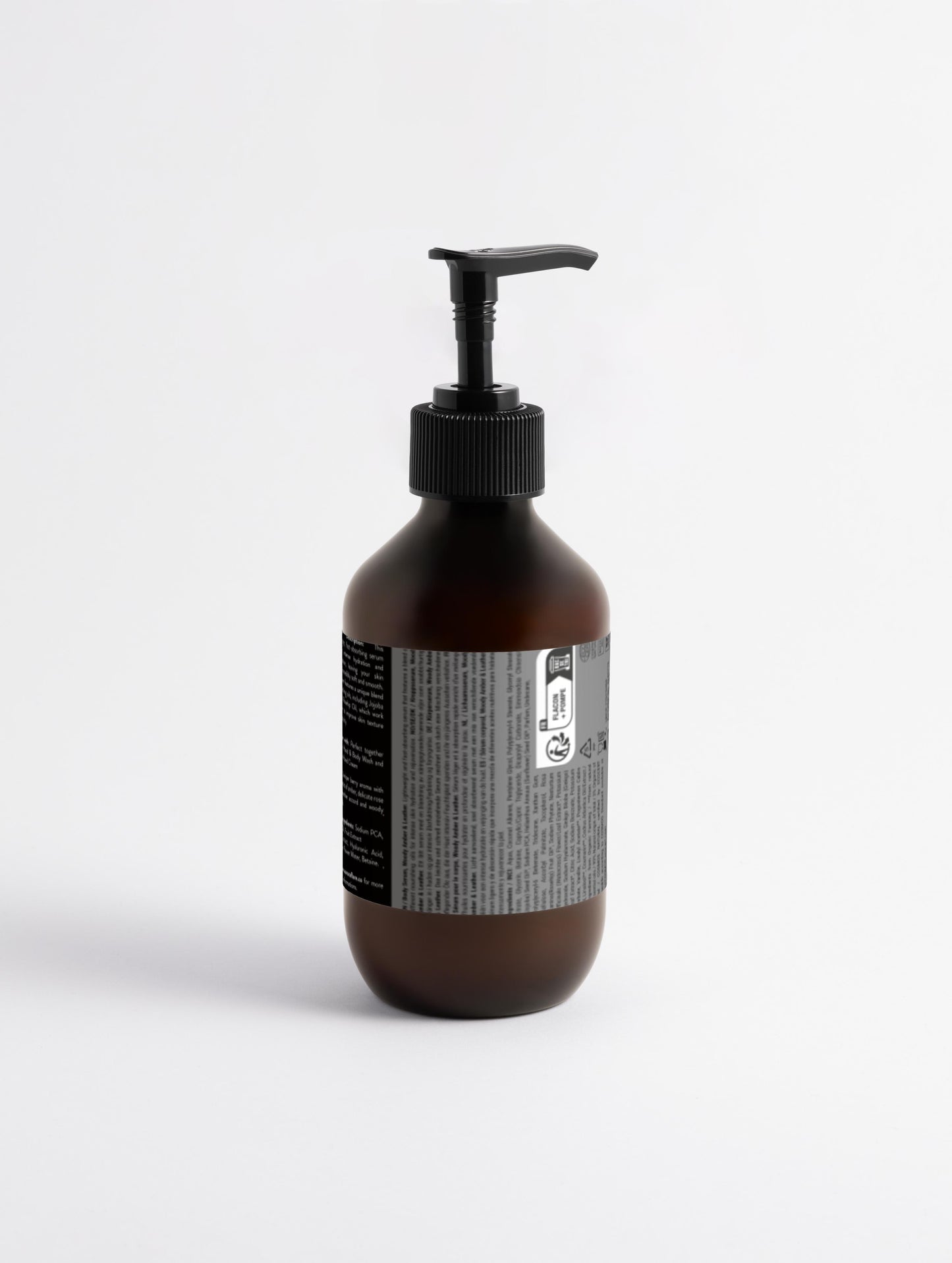 Silk Skin Body Serum, Woody Amber & Leather 270ml