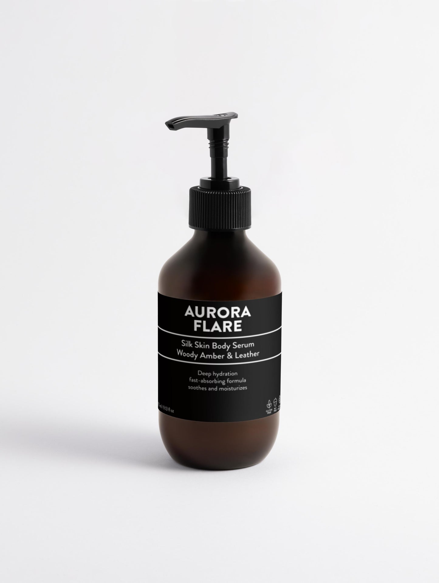Silk Skin Body Serum, Woody Amber & Leather 270ml