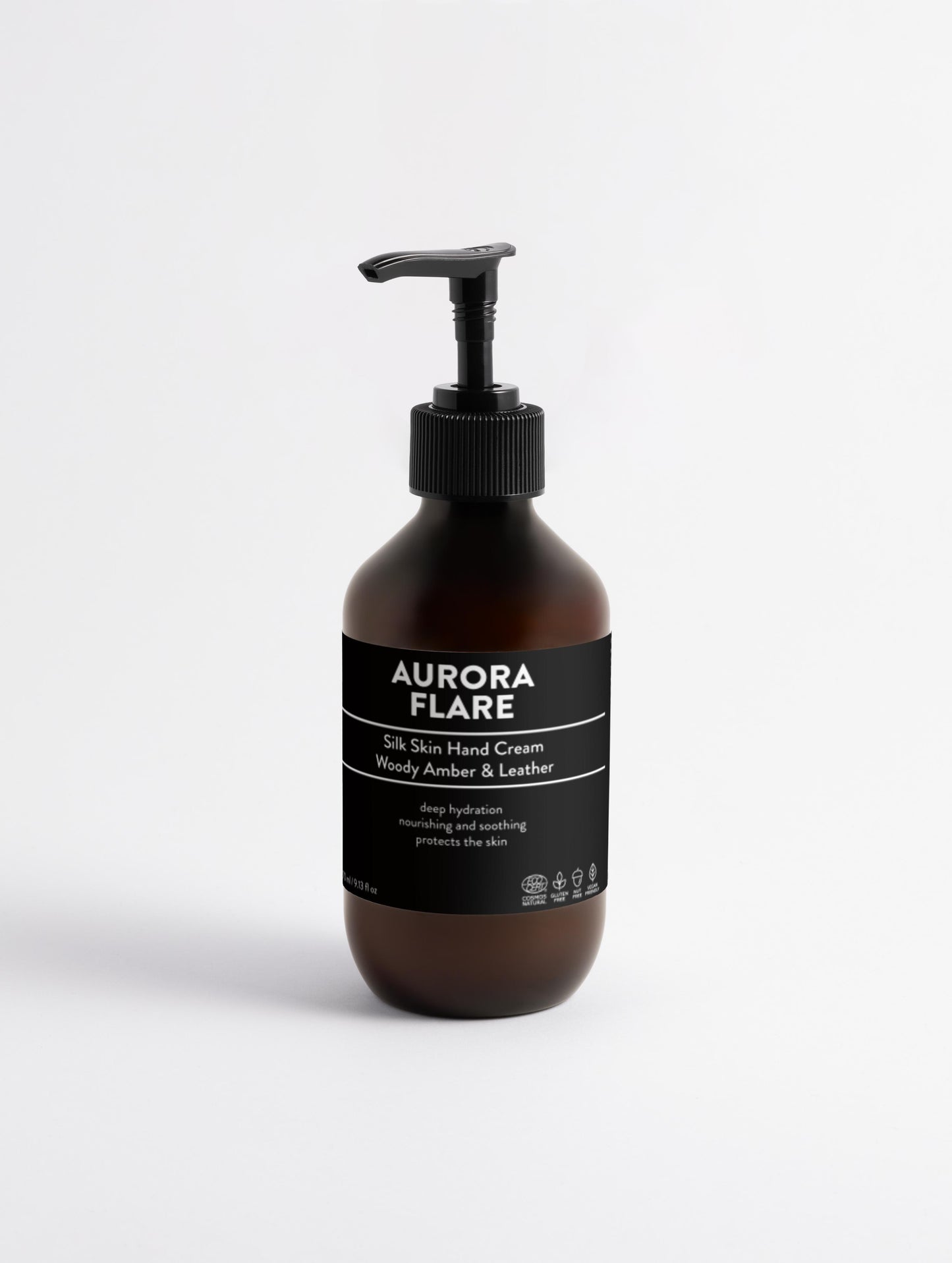 Silk Skin Hand Cream, Woody Amber & Leather 270ml
